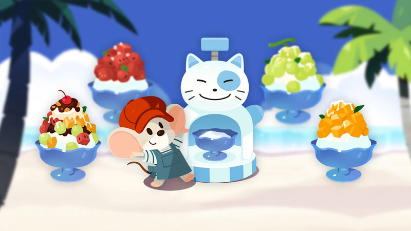 고양이 손님들이 찾아오는 귀여운 힐링게임, ‘타이니 카페’ 여름 시즌 업데이트