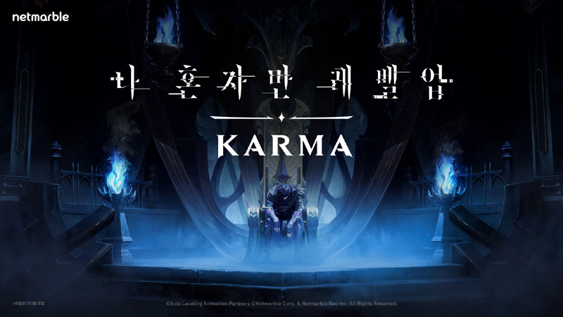넷마블 신작 ‘나 혼자만 레벨업: KARMA’, 美 ‘애니메 엑스포’서 티징 영상 최초 공개