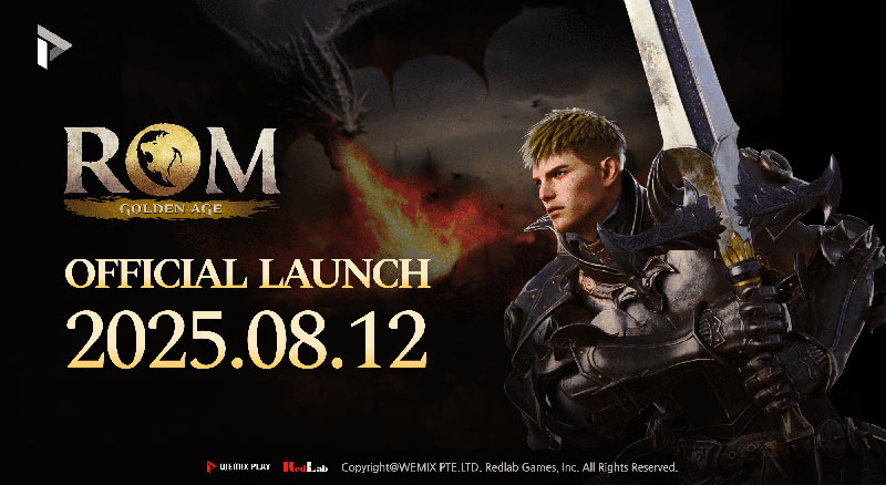 위메이드, 웹3 MMORPG ‘롬: 골든 에이지’ 정식 서비스 시작