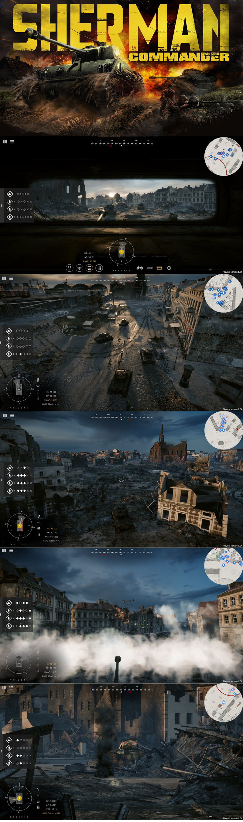 데달릭 엔터테인먼트, 전술 전차 시뮬레이터 ‘셔먼 커맨더’ 퍼블리싱 발표