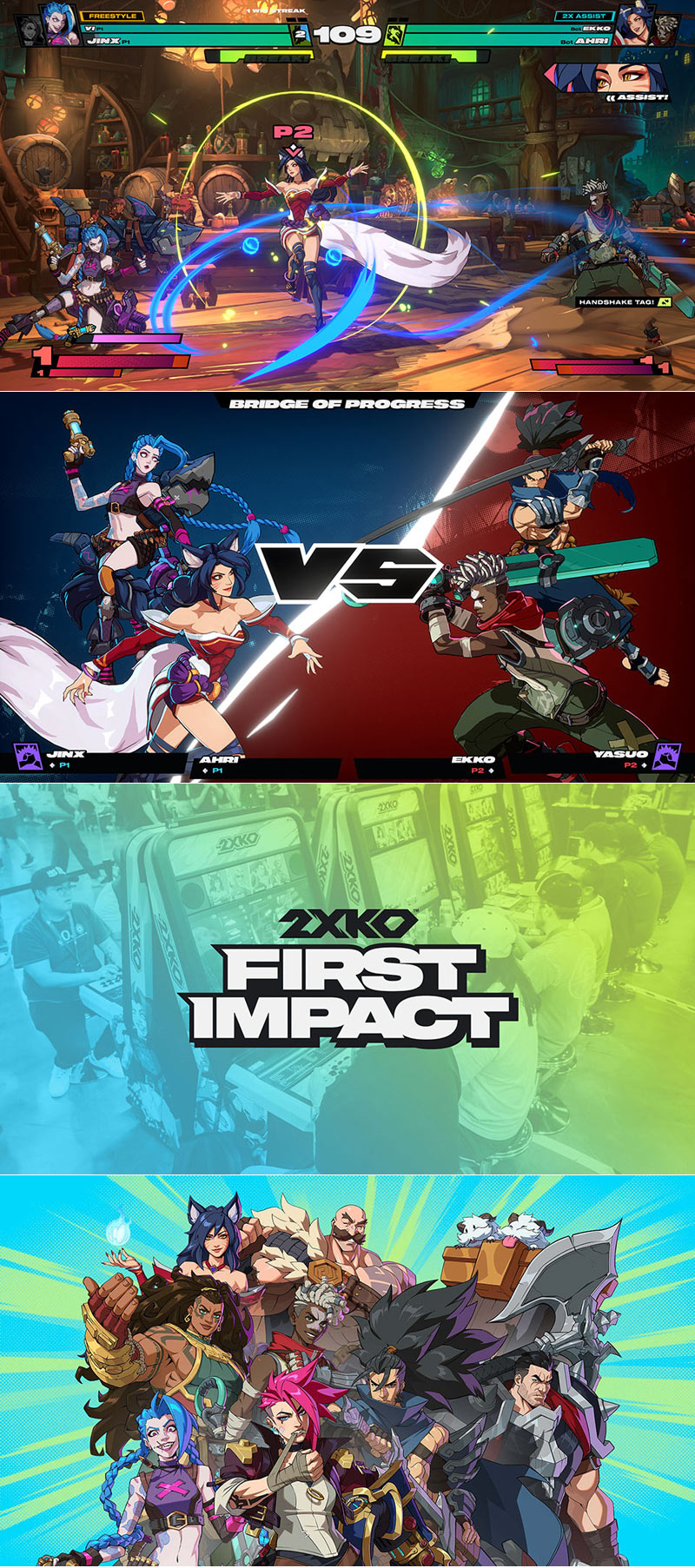 라이엇 게임즈 신작 격투 게임 2XKO, 10월 8일 얼리 액세스 돌입