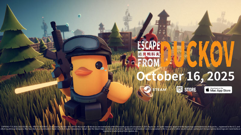 10월 16일 글로벌 출시 예정 ‘이스케이프 프롬 덕코프’, TGS 2025 참가 확정