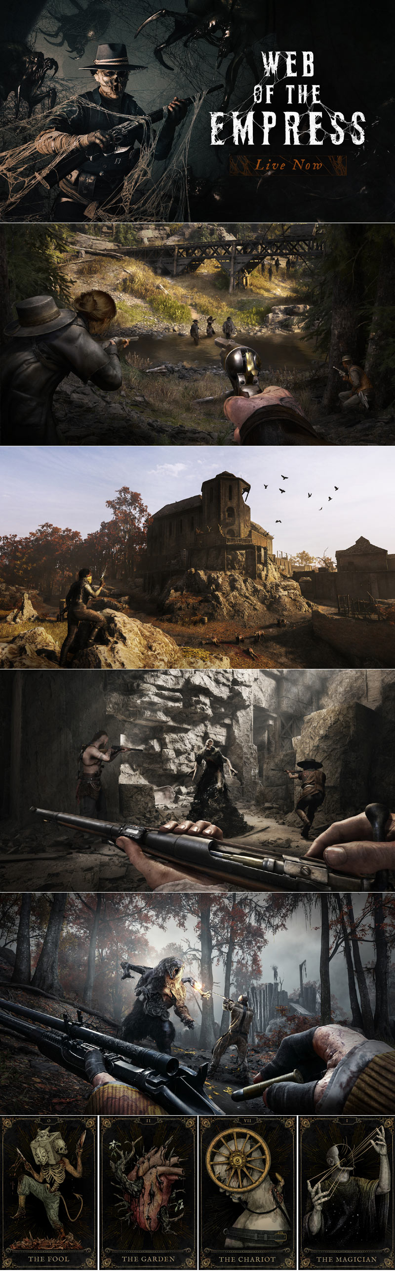 수상 경력의 호러 슈터 ‘헌트: 쇼다운 1896’, 한국어 출시!