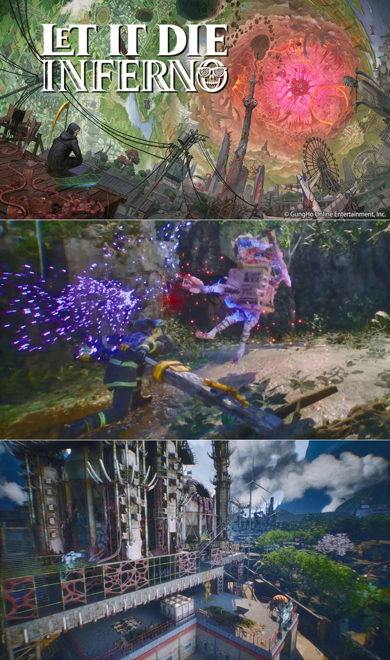 심연을 향해 돌진하는 로그라이트 서바이벌 액션 ‘렛잇다이 인페르노’ 2025년 12월 4일 발매