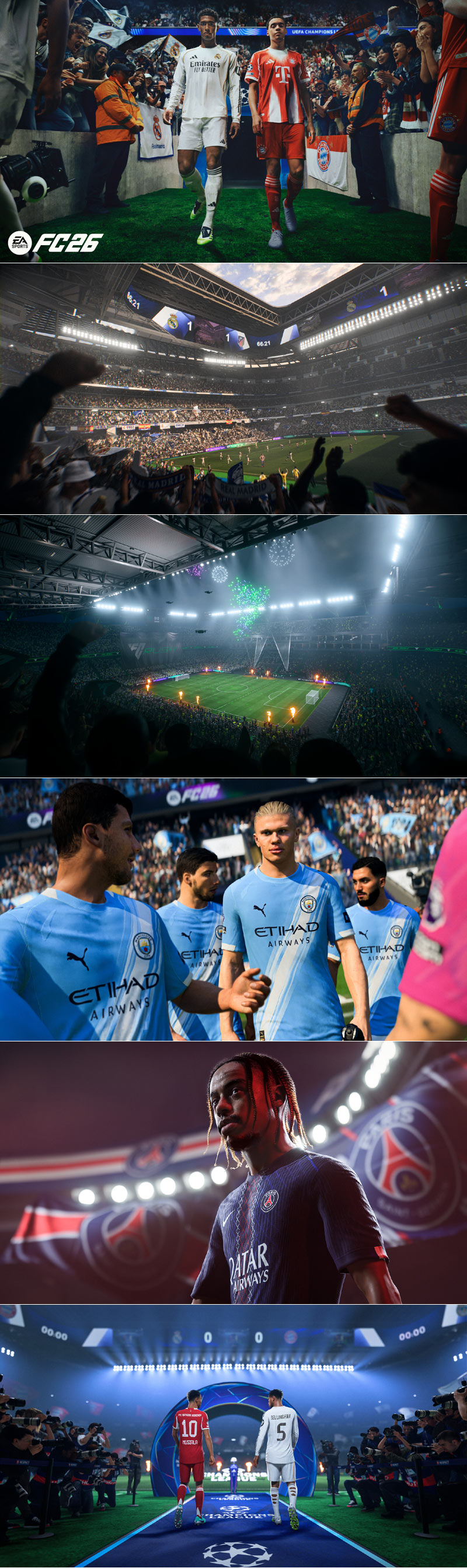 ‘EA SPORTS FC™ 26’ 패키지 제품 2025년 9월 26일 국내 정식발매