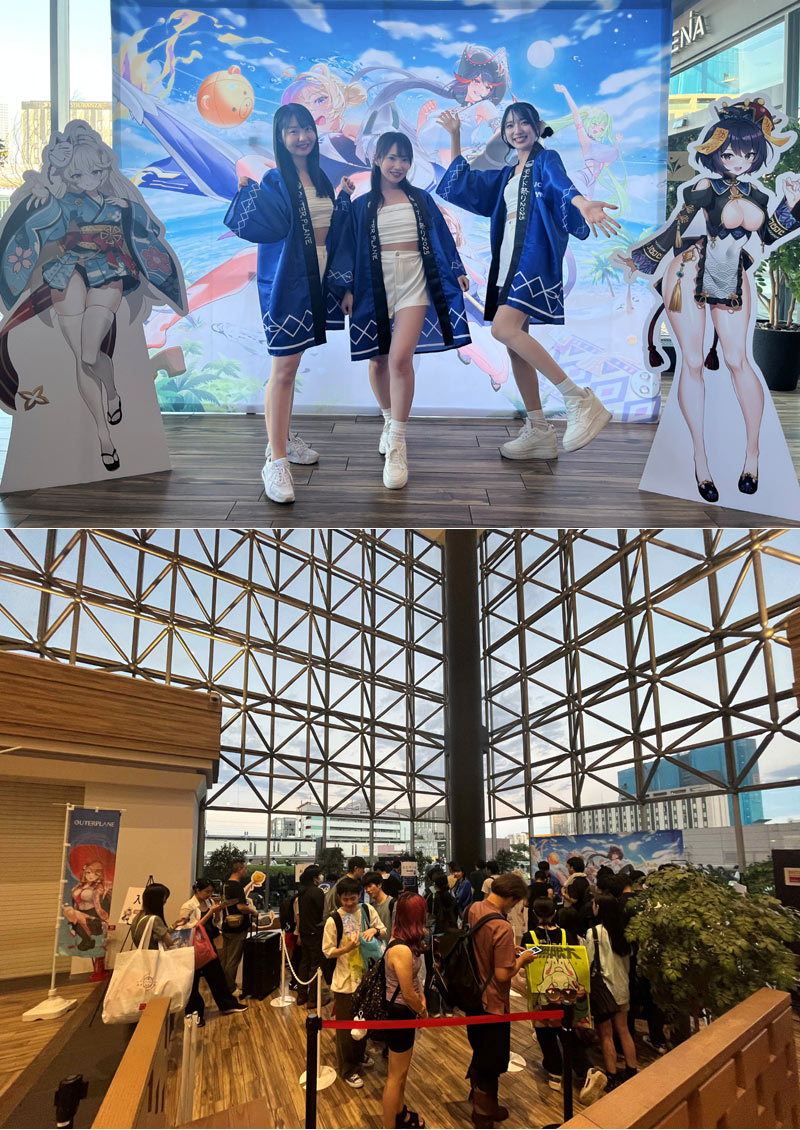 ‘아우터플레인’, TGS 2025 팝업 프로모션 성황리 개최