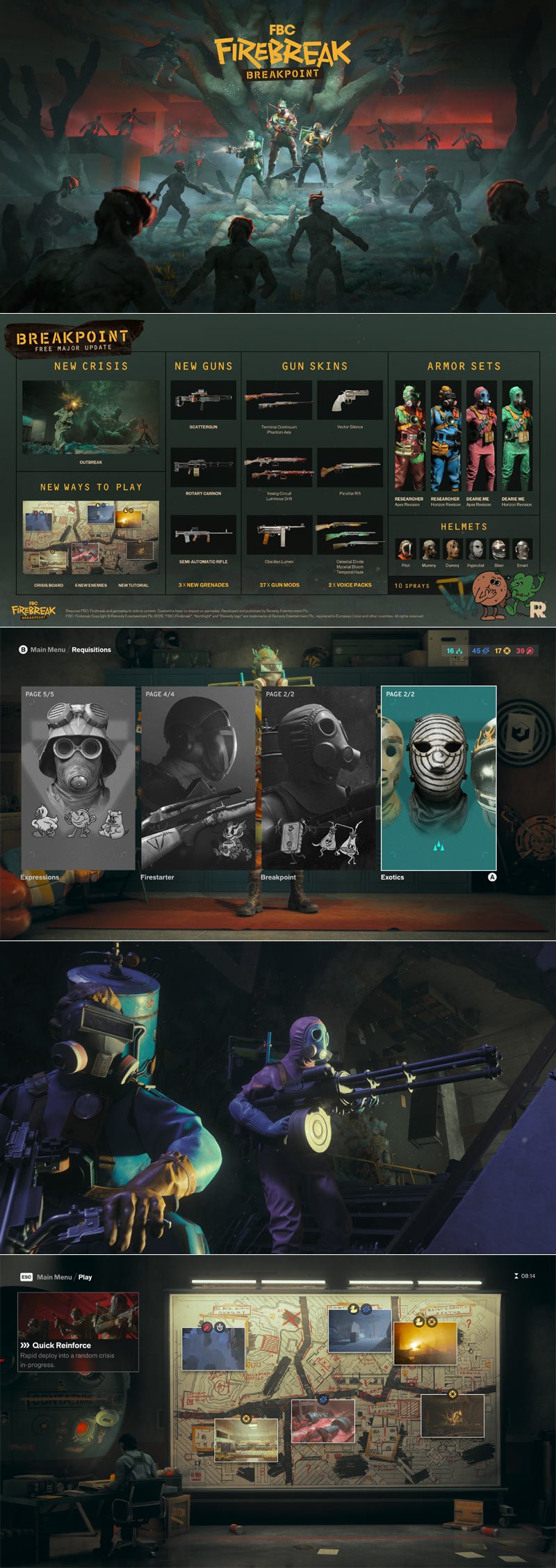 FBC: 파이어브레이크의 첫 무료 메이저 업데이트, ‘브레이크포인트’ 출시