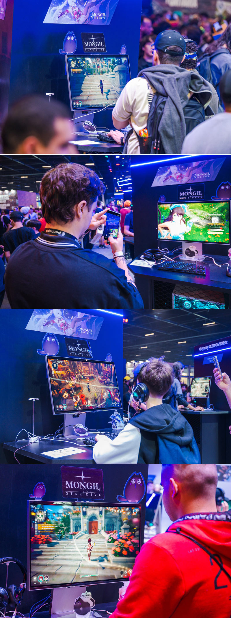 넷마블 ‘몬길: STAR DIVE’, 남미 최대 게임 전시회 ‘브라질 게임쇼’에서 호평