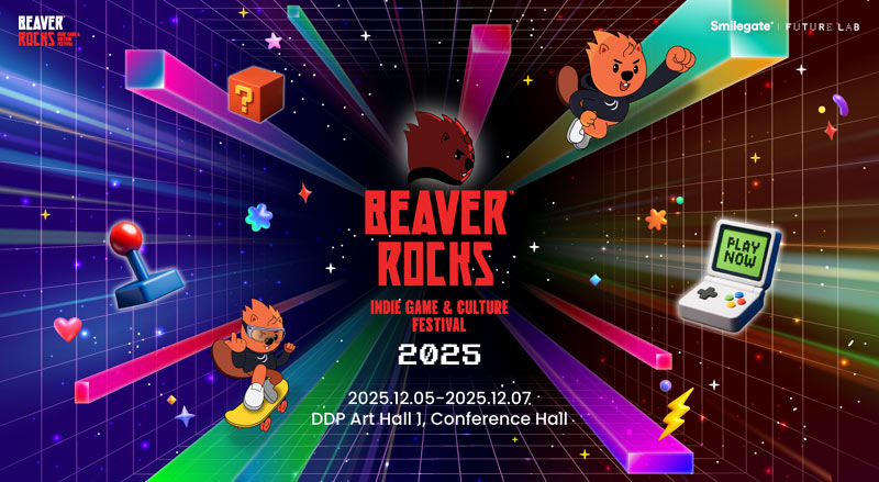 스마일게이트 퓨처랩, 인디게임&컬처 페스티벌 ‘비버롹스 2025’ 티켓 사전 판매 오픈