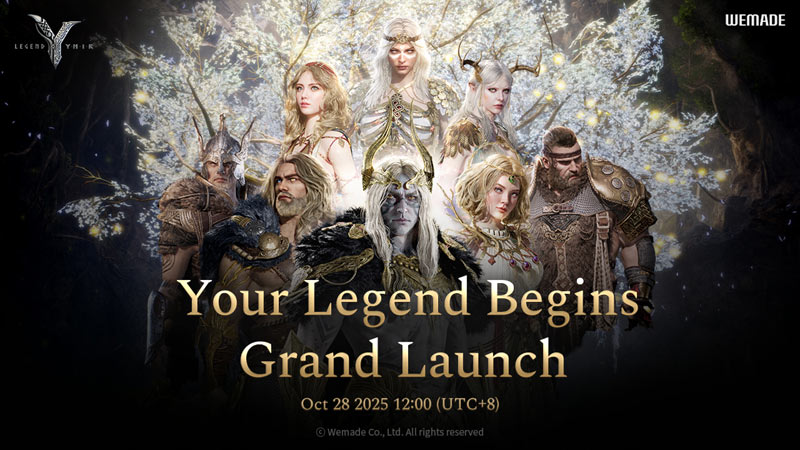 위메이드, ‘레전드 오브 이미르’ 10월 28일 글로벌 출시