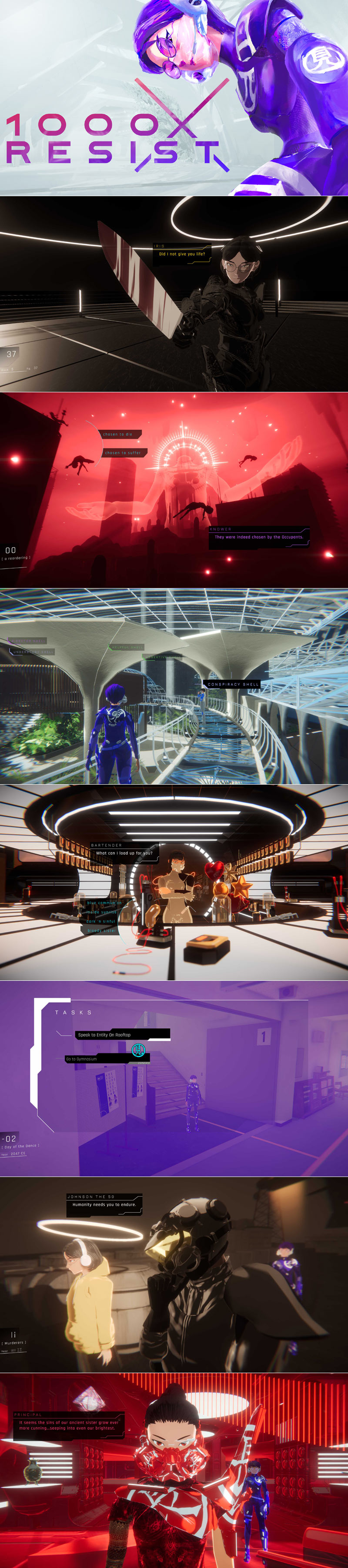 ‘1000xRESIST’ Xbox 게임패스, PS5 및 Xbox 버전 11월 4일 출시. 정식 한국어 지원 예정