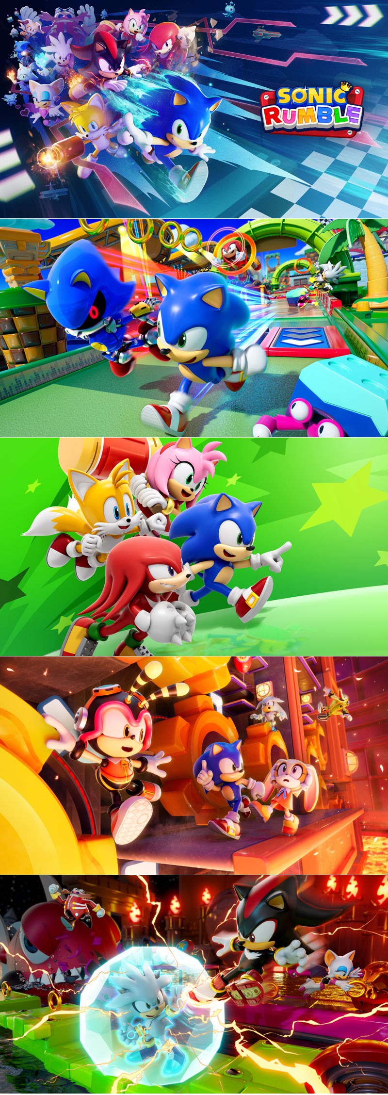 ‘소닉 럼블’ 2025년 11월 5일 정식 서비스 시작