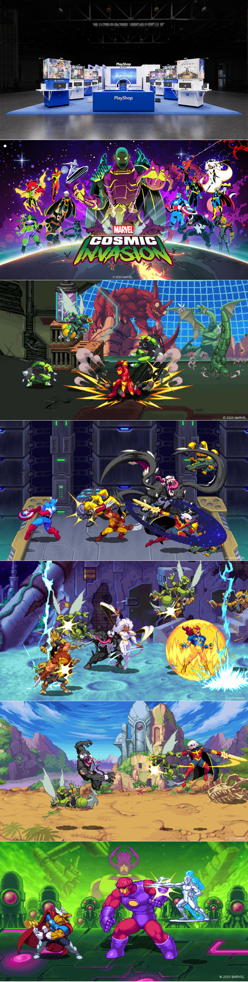2D 벨트스크롤 액션 게임 ‘마블 코스믹 인베이전’ 한국어판 지스타 2025 시연 출전