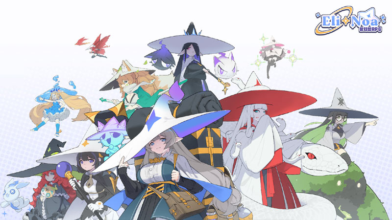 링크즈, 감성 방치 RPG ‘마녀 엘리노아: 방치형 RPG’ 사전예약 실시