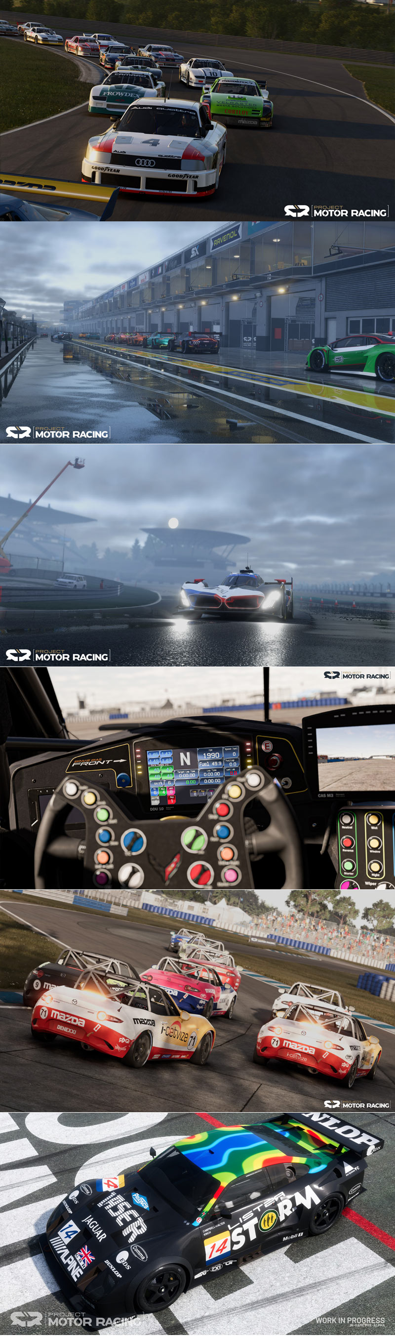 가장 리얼한 레이싱, 한계 너머의 질주 ‘프로젝트 모터 레이싱’ 발매! 론칭 트레일러도 공개