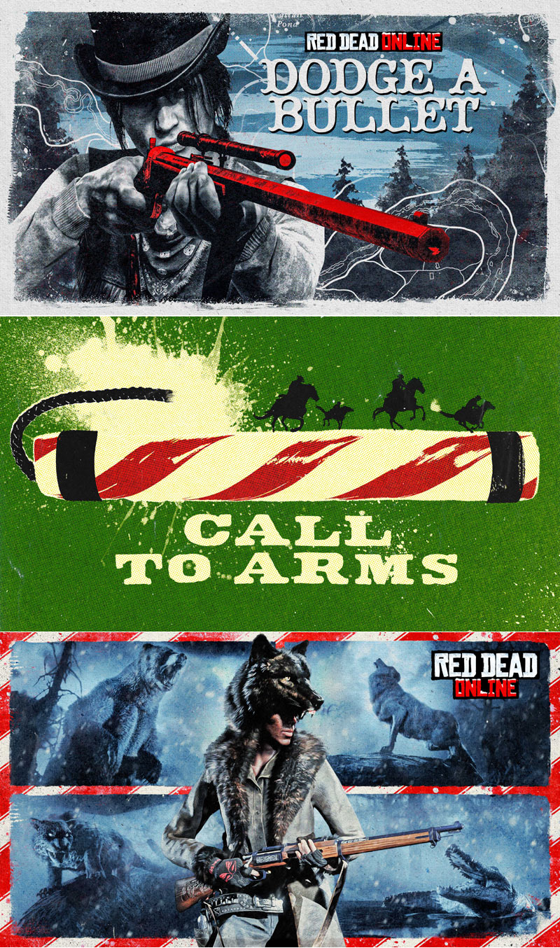 RED DEAD 온라인, 연말 기념 특전 시리즈 실시