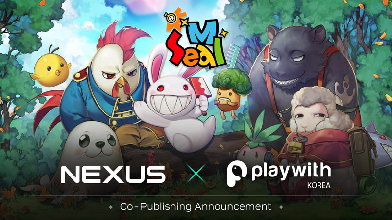 넥써쓰-플레이위드코리아, ‘씰M 글로벌’ 공동 퍼블리싱 계약 체결