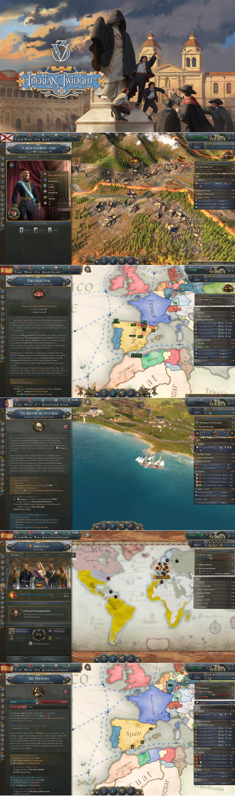 에이치투 인터렉티브, ‘빅토리아 3’ PC 한국어판 신규 콘텐츠 ‘이베리아의 황혼’ 오늘 출시