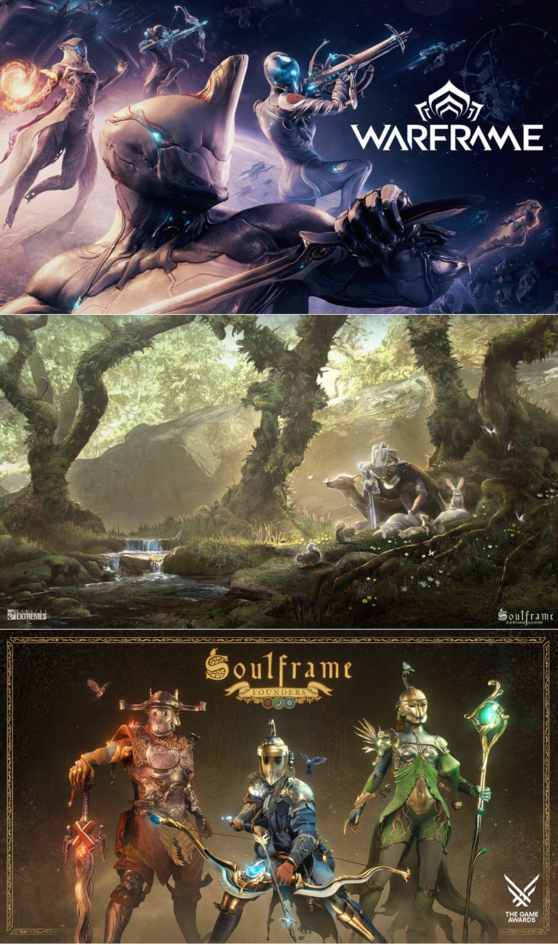 디지털 익스트림즈, 세기의 감독 베르너 헤어조크가 참여한 워프레임 트레일러 더 게임 어워드에서 공개