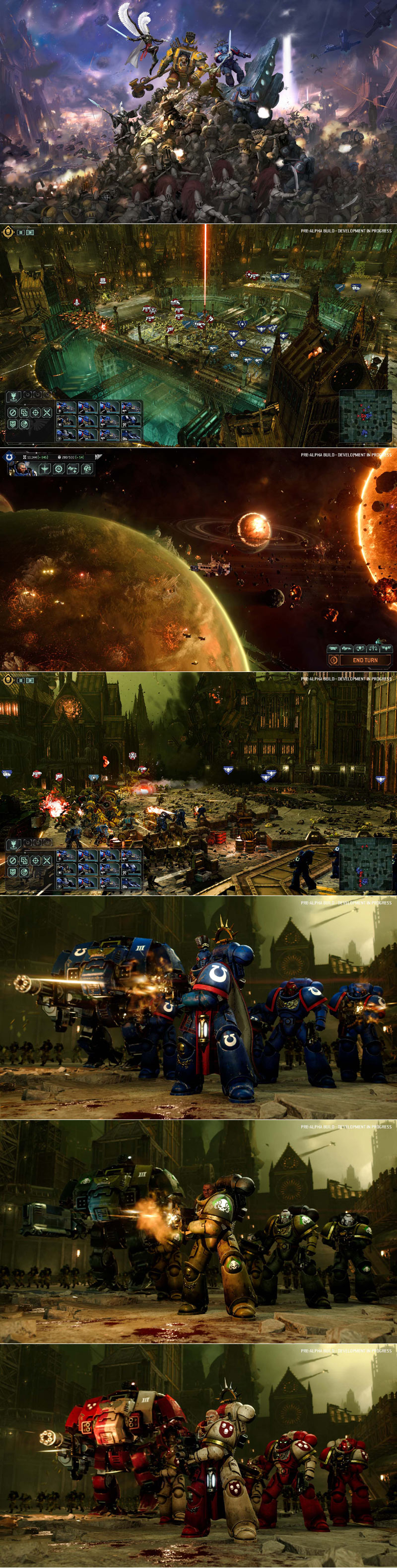 ‘토탈워: 워해머 40,000’ 출시 발표