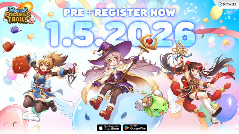 GGT, 로그라이크 배틀로얄 모바일 RPG ‘Ragnarok Endless Trails’ 동남아시아 지역 사전 예약 시작!