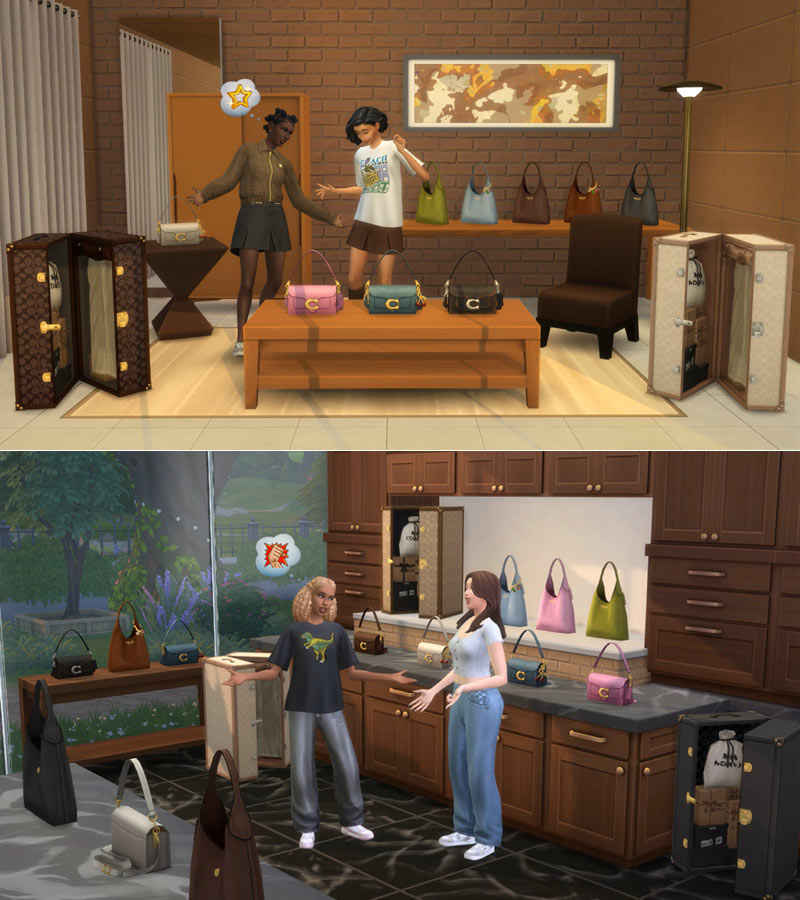 심즈 4, 1월 13일 Coach 컬렉션 출시!