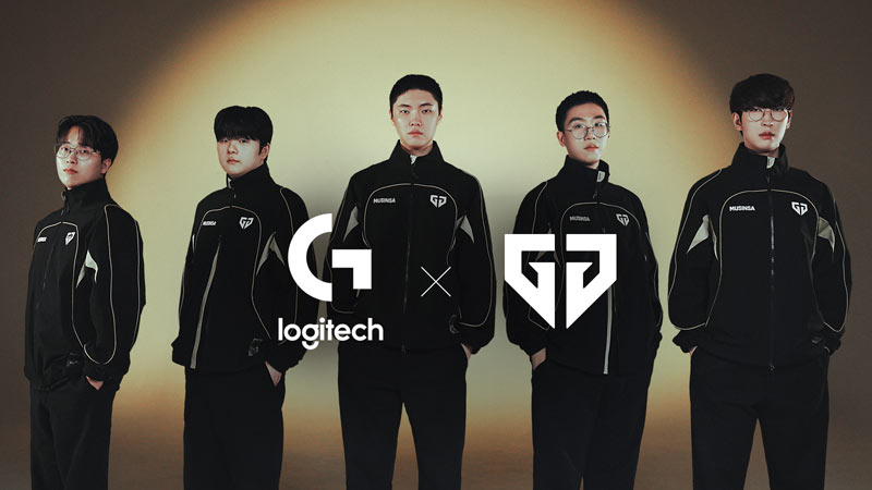 로지텍, 젠지 e스포츠 프로게임단과 공식 파트너십 체결