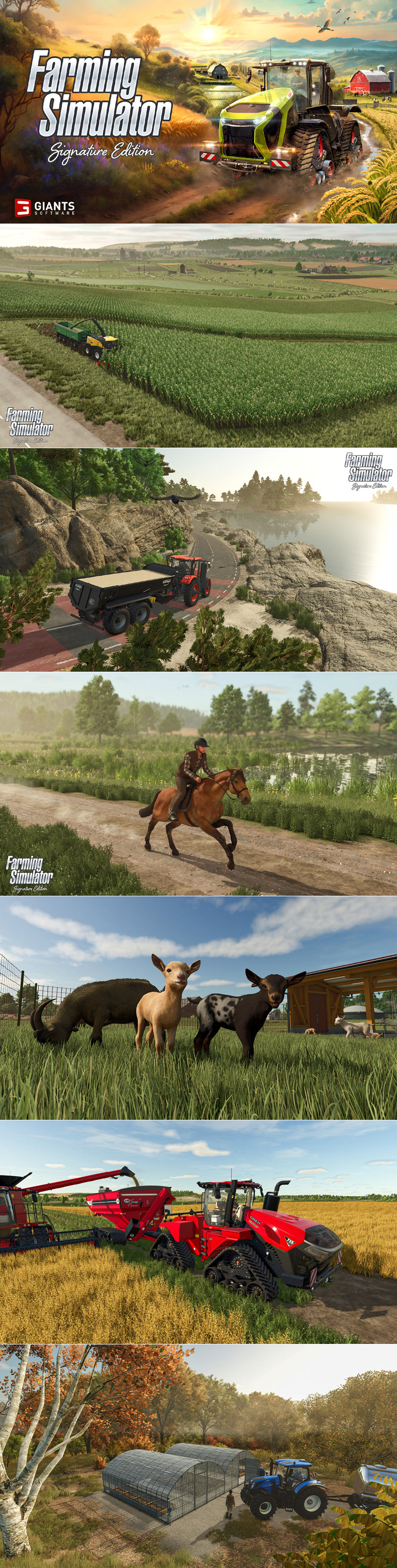 ‘파밍 시뮬레이터: Signature Edition’ 1월 22일(목) 오늘 발매! 발매 기념 론칭 트레일러도 공개!