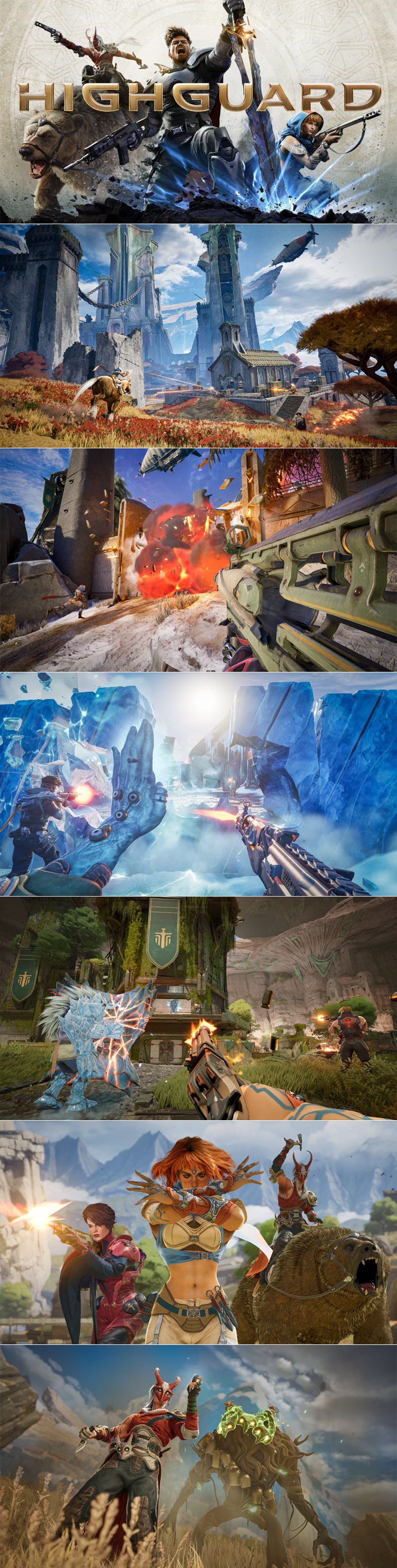 하이가드, 공성과 영토 장악을 결합한 3대3 PvP 레이드 슈터로 정식 출시 