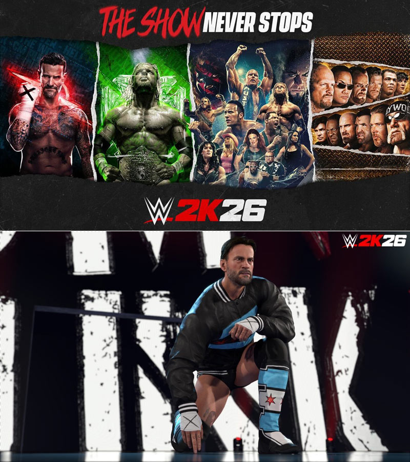 ​​2K, 신작 ‘WWE 2K26’ 3월 13일 전세계 출시…예약 판매 시작!