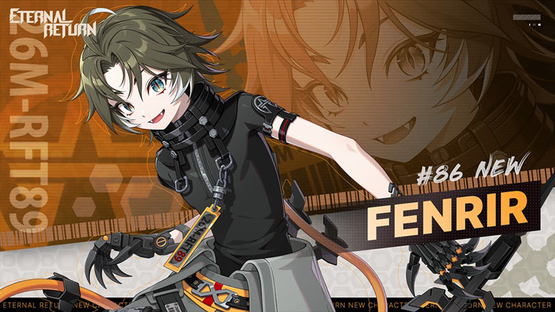 님블뉴런, ‘이터널 리턴’ 신규 캐릭터 ‘펜리르’ 출시