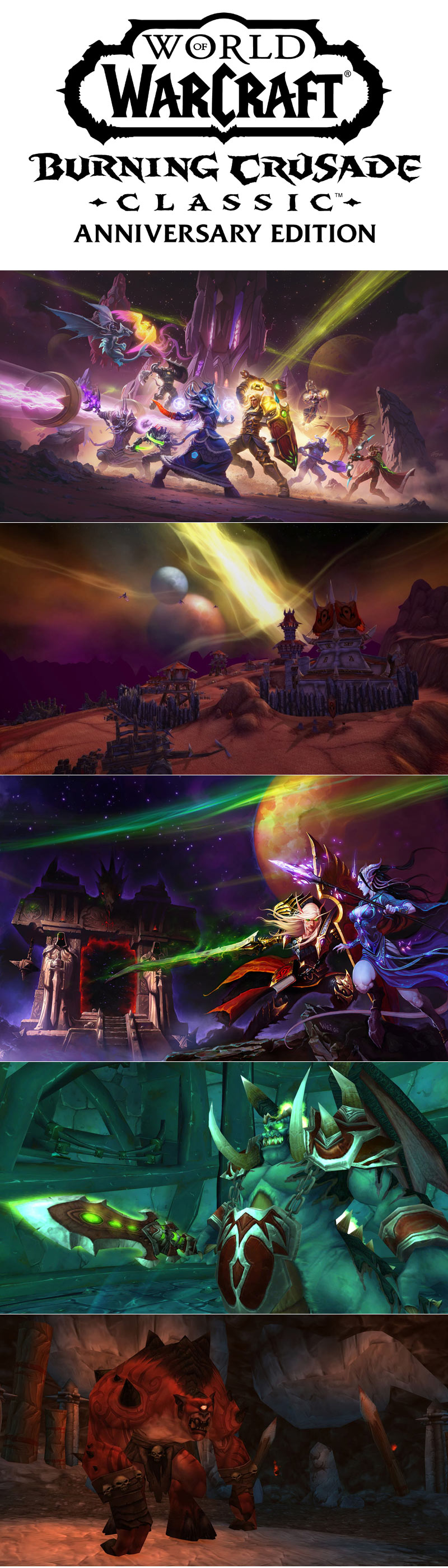 ‘월드 오브 워크래프트: 불타는 성전’ 클래식 기념 서버 오늘(6일) 출시