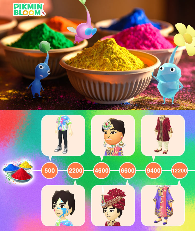 Niantic 리얼월드산책게임 ‘피크민 블룸’,  ‘색의 축제’ 이벤트 진행