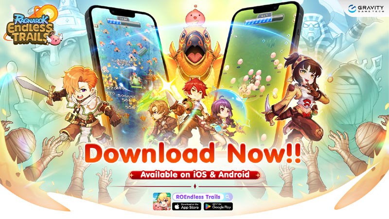GGT, 로그라이크 배틀로얄 모바일 RPG 신작 ‘Ragnarok Endless Trails’ 동남아시아 지역 정식 론칭!