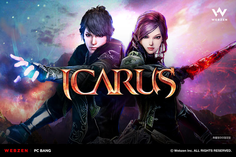 웹젠, MMORPG ‘이카루스’ PC방 서비스 개시