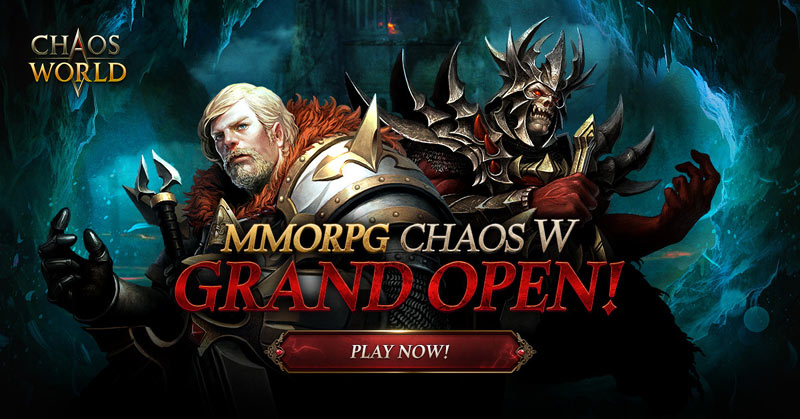 넥써쓰-밸로프, 모바일 MMORPG ‘카오스W’ 출시