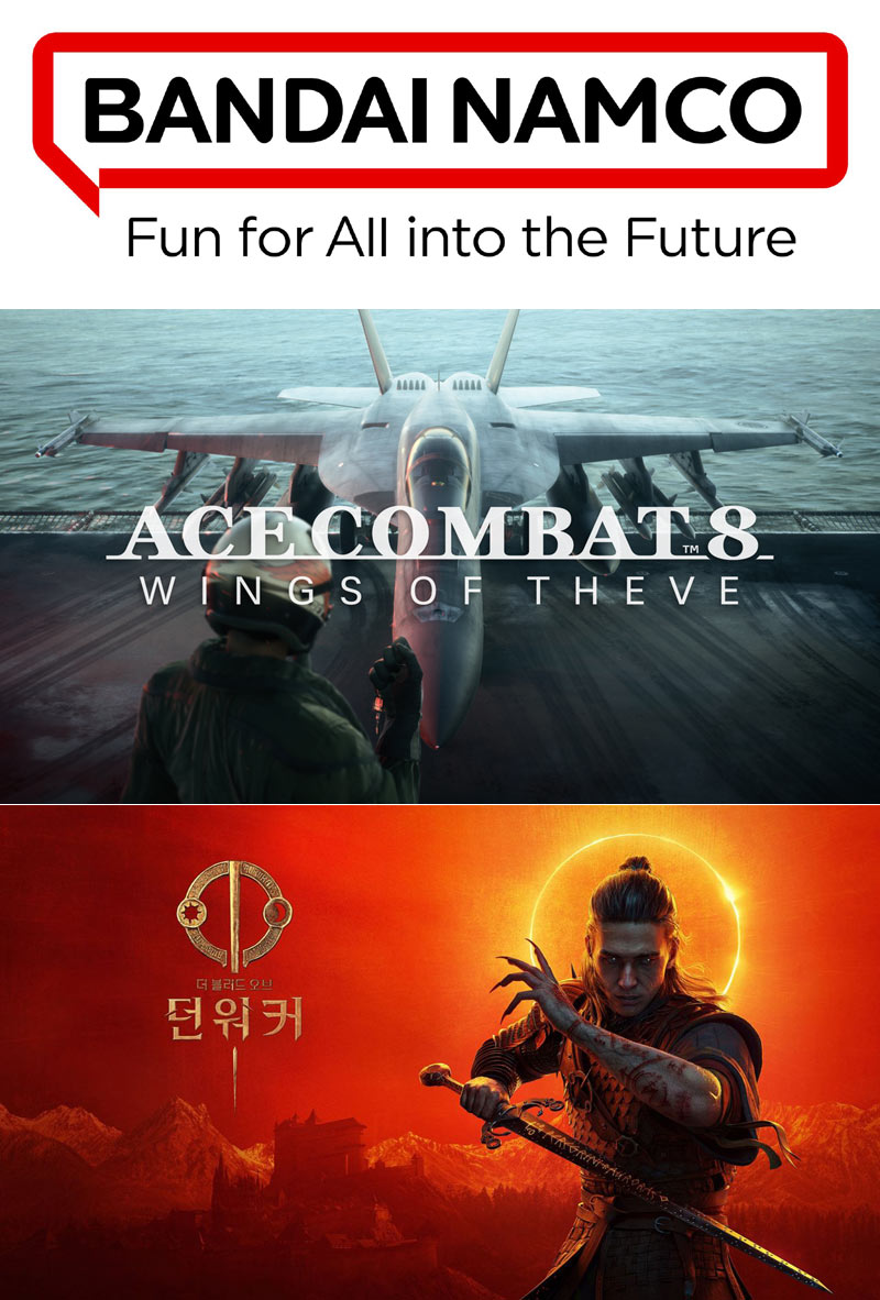 ‘2026 플레이엑스포’에서  ‘에이스 컴뱃 8: 시브의 날개’, ‘더 블러드 오브 던워커’ 전시 진행!