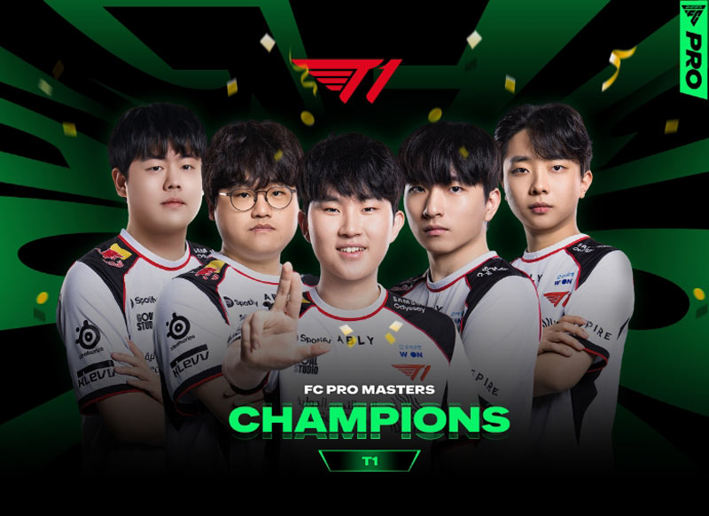넥슨 ‘FC 온라인’, 글로벌 대회 ‘FC 프로 마스터즈 2026’ T1 우승!