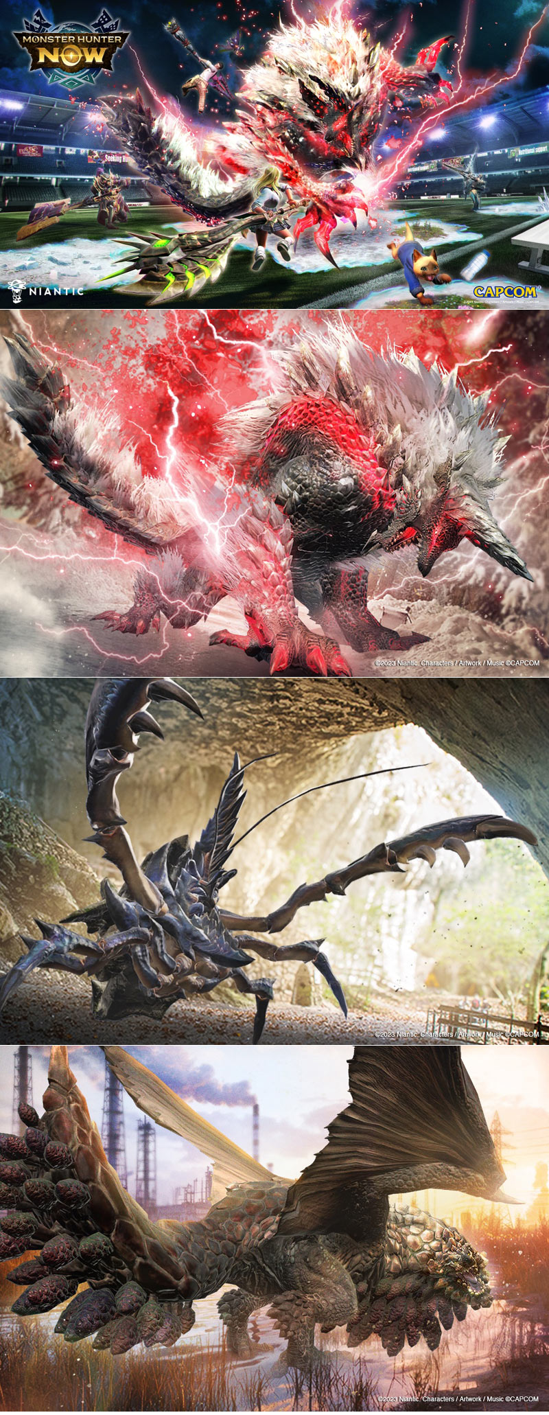 ‘Monster Hunter Now’, 시즌10 업데이트… 진오우거 아종과 차원 변이 바젤기우스 추가
