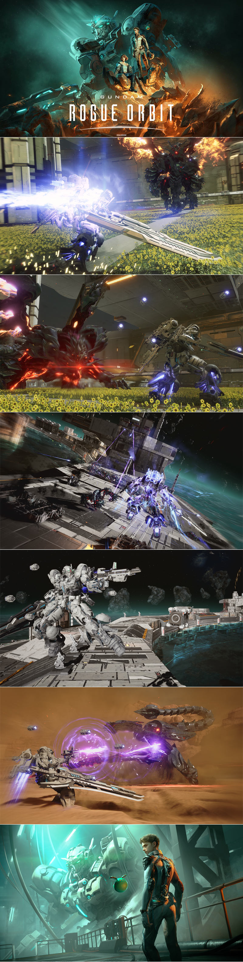 PS5, Xbox Series X|S, Steam®용 ‘건담 로그 오비트’ 한국어판  2027년 발매 결정!