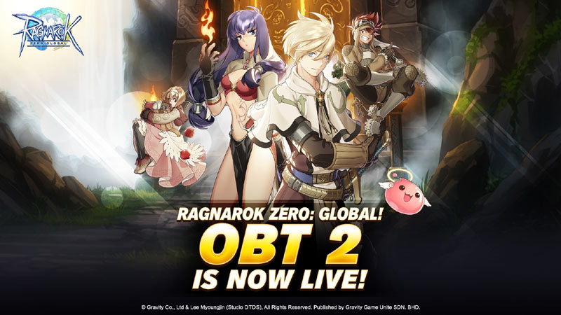 그라비티 게임 유나이트(GGU), PC MMORPG ‘라그나로크 제로: 글로벌’ 2차 OBT 실시!