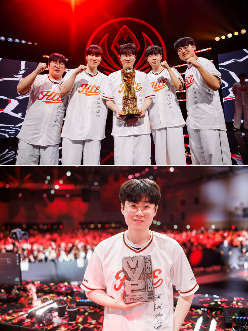 ‘LCK 1번 시드’ 한화생명e스포츠, 창단 첫 MSI 우승
