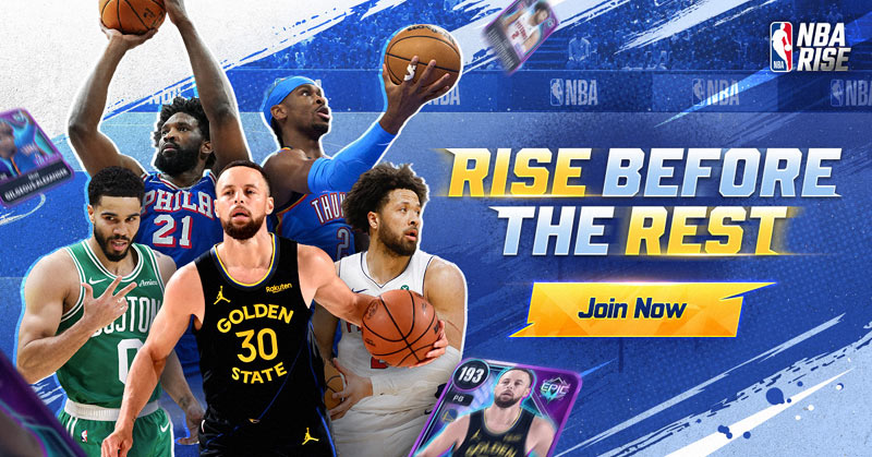 그라비티, NBA IP 기반 농구 카드 게임 ‘NBA Rise’ 글로벌 지역 CBT 실시!