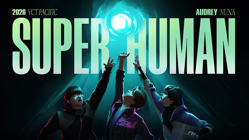 VCT 퍼시픽, 오드리 누나 협업곡 ‘superHuman’ 7일 공개
