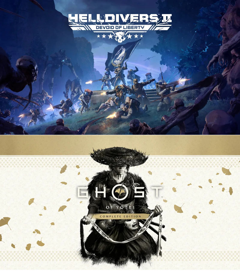 ‘Helldivers 2’ PS Plus 카탈로그 합류… ‘고스트 오브 요테이 컴플리트 에디션’ 10월 출시