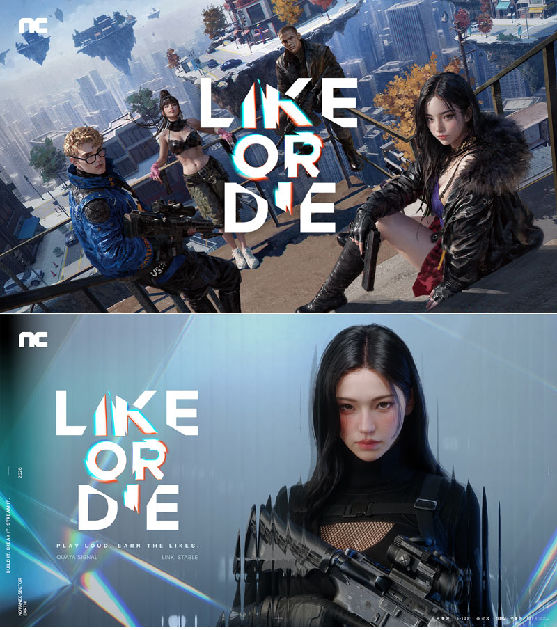 엔씨, ‘Like or Die’ 최초 공개 ··· 게임 트레일러 2종 공개