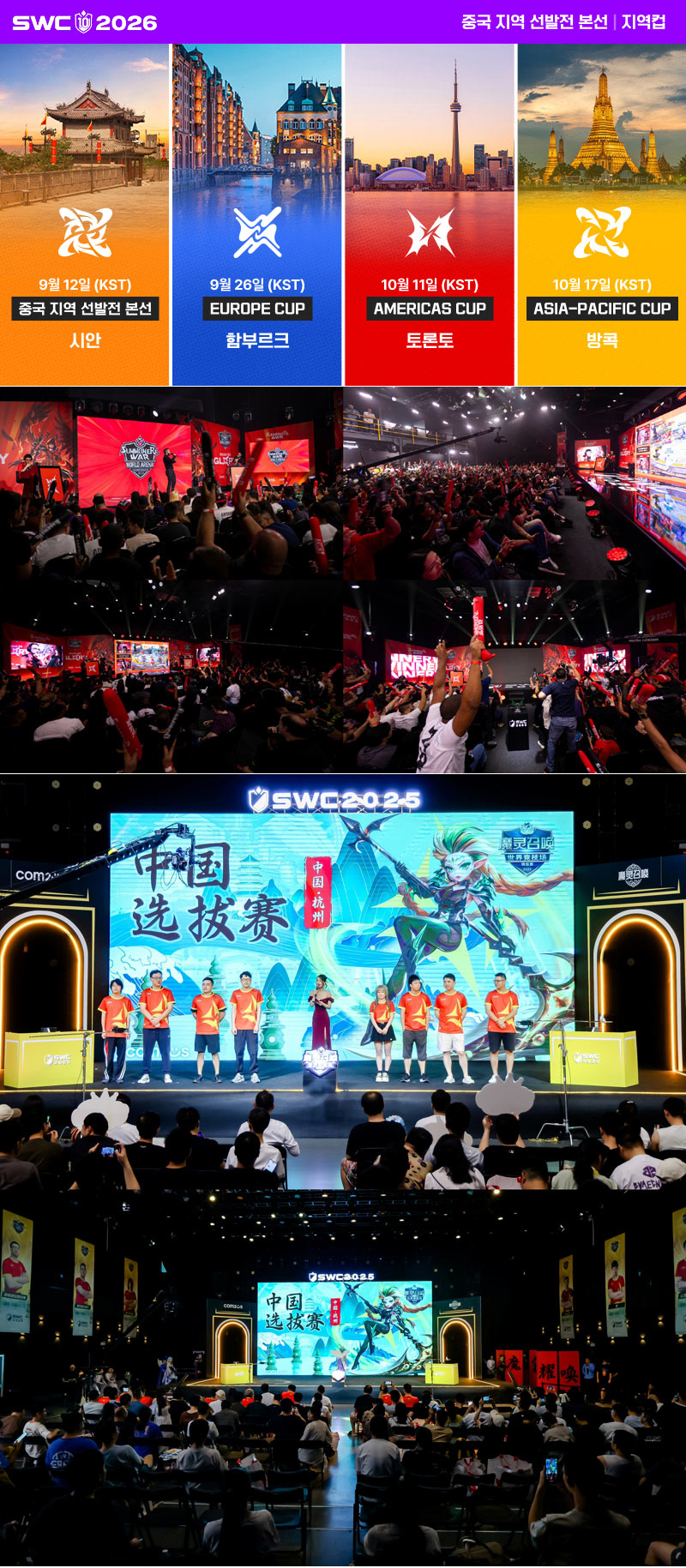 10회차에도 뻗어 나가는 컴투스 ‘SWC’,  토론토·함부르크까지 글로벌 지도 넓힌다!