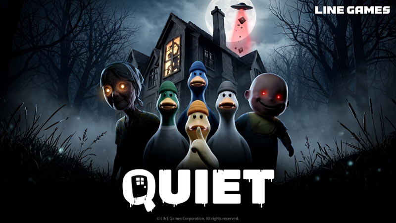 라인게임즈, 협동 코미디 호러 ‘QUIET’ 데모 공개!