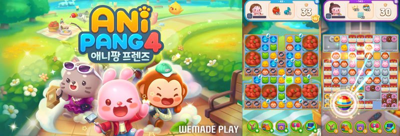 위메이드플레이, ‘애니팡4’에 자체 개발한 스마트 매치3 엔진 탑재