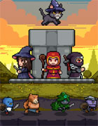 우르르 던전몹 게임 이미지